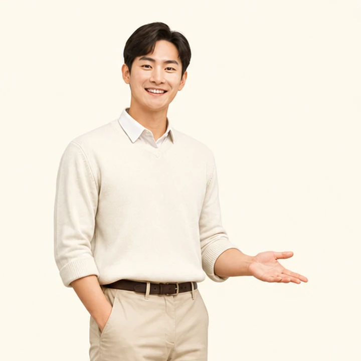 QM6 중고차 장기렌트카 상담 신청을 안내하는 담당자